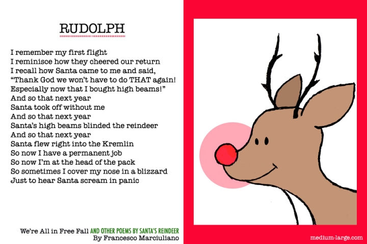 Reindeer Rudolph Poem
