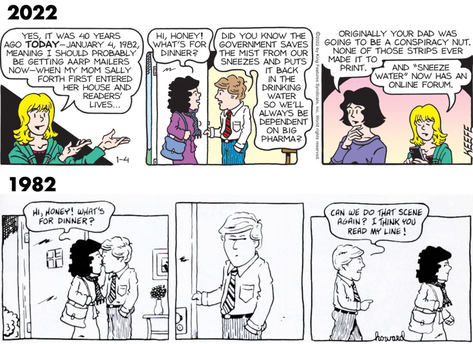 Sally forth comic strip today